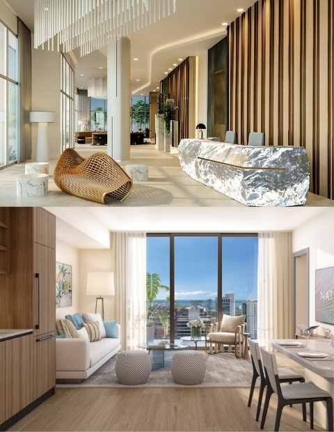 Desde $600.000 Desarrollo de lujo diseñado específicamente para renta corta en Fort Lauderdale. Ofrece unidades amuebladas con servicios exclusivos.